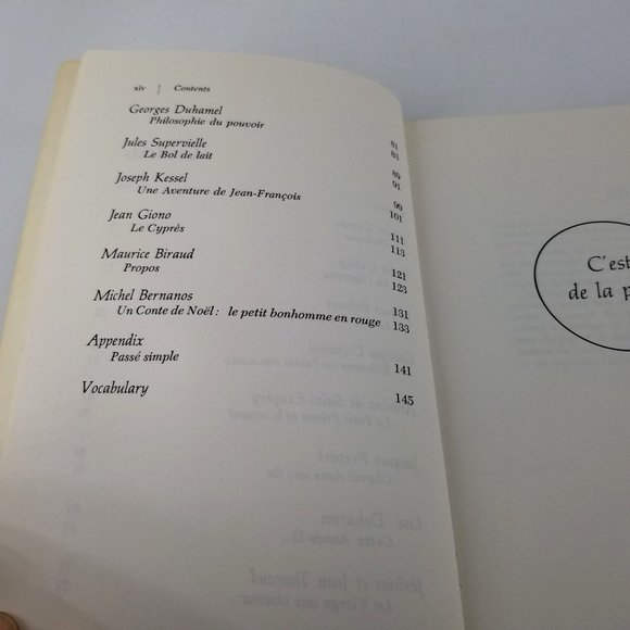 C'est de la Prose French Poem Book 1968 Paperback Valette Morgenroth USA - Picture 5 of 10
